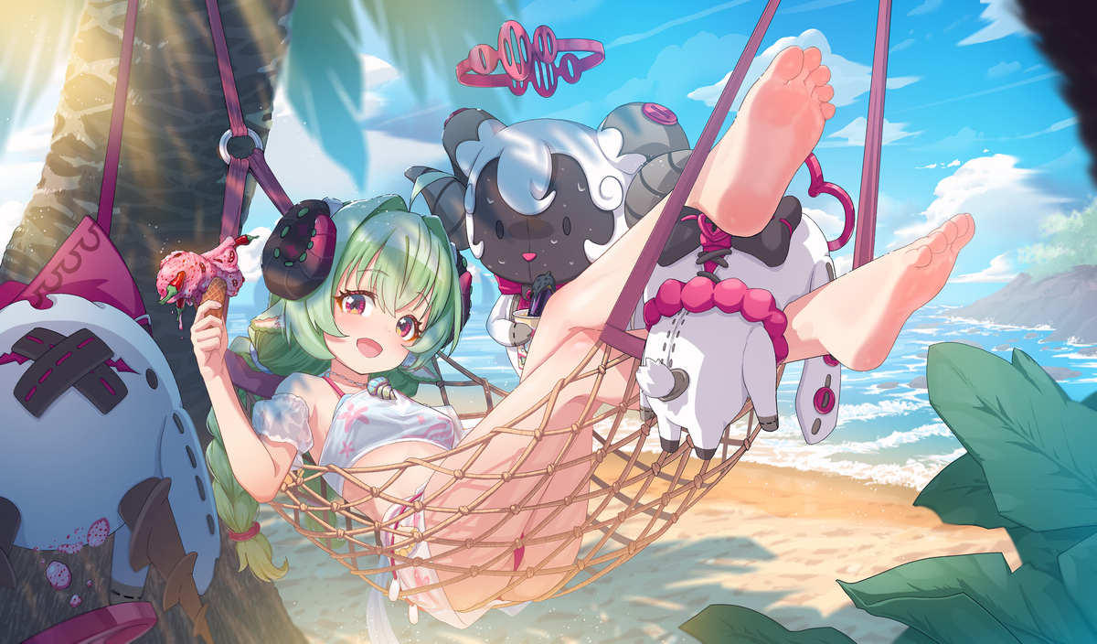 This is a pixiv picture whose title is イロヒ.