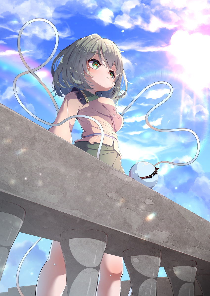 This is a pixiv picture whose title is こいしちゃん.