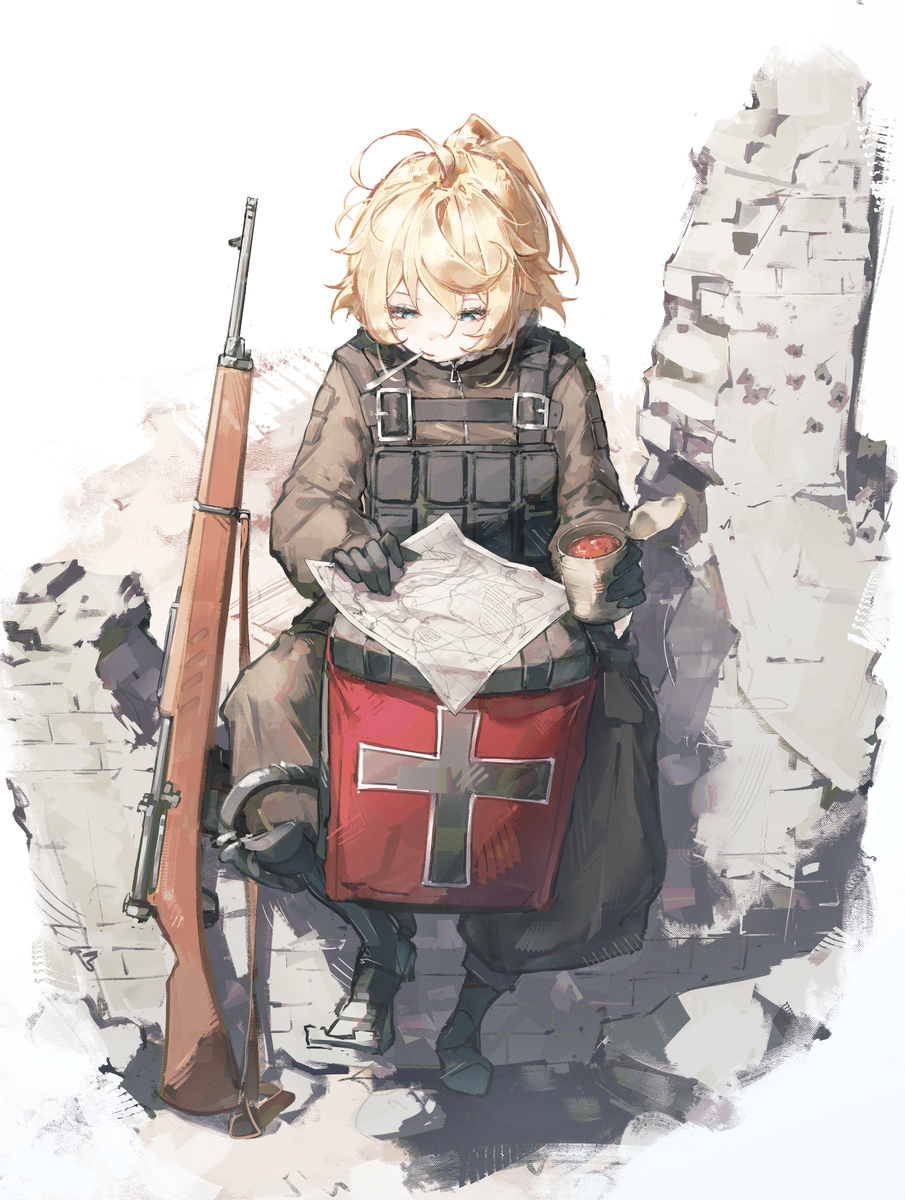 This is a pixiv picture whose title is 無題.
