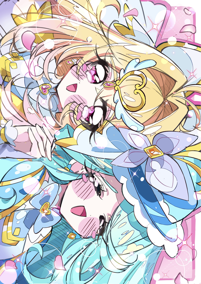 This is a pixiv picture whose title is るるくれ、一緒に笑えるようになって良かった….