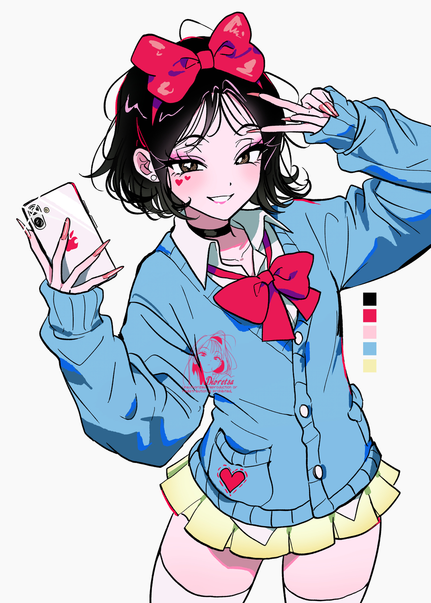This is a pixiv picture whose title is ギャル白雪姫.