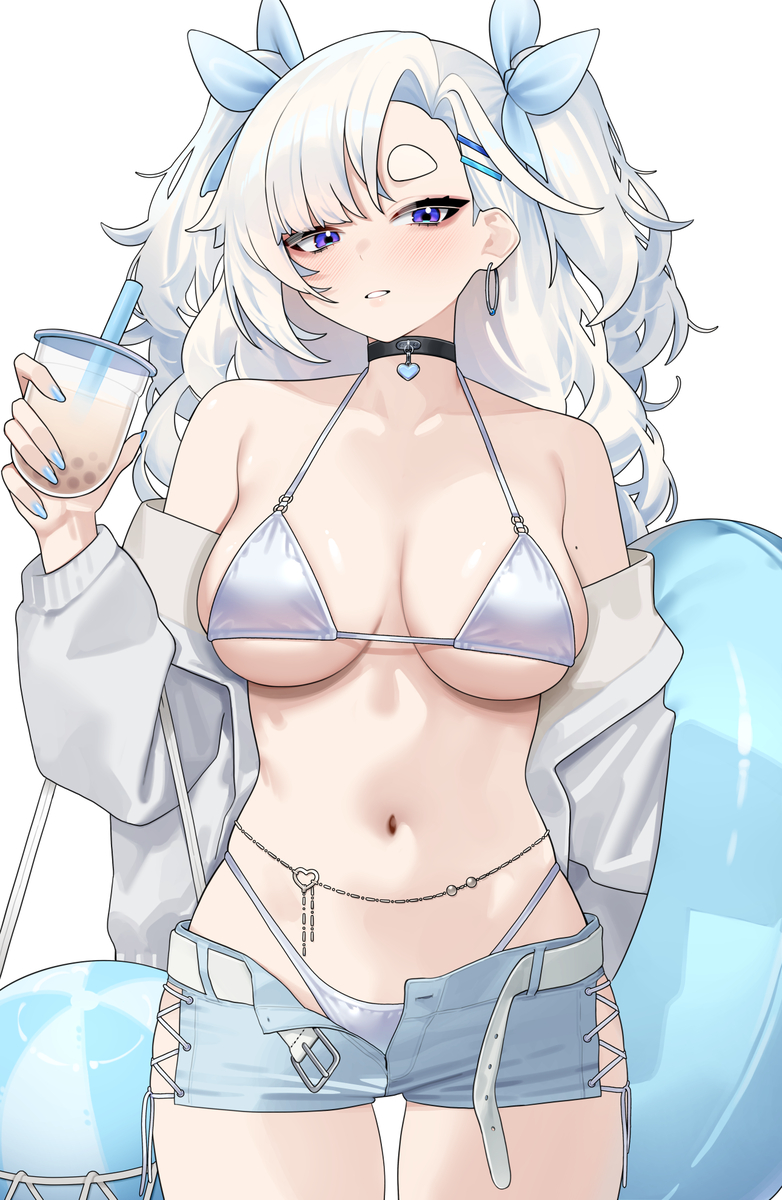 This is a pixiv picture whose title is jk🤍💙👙.
