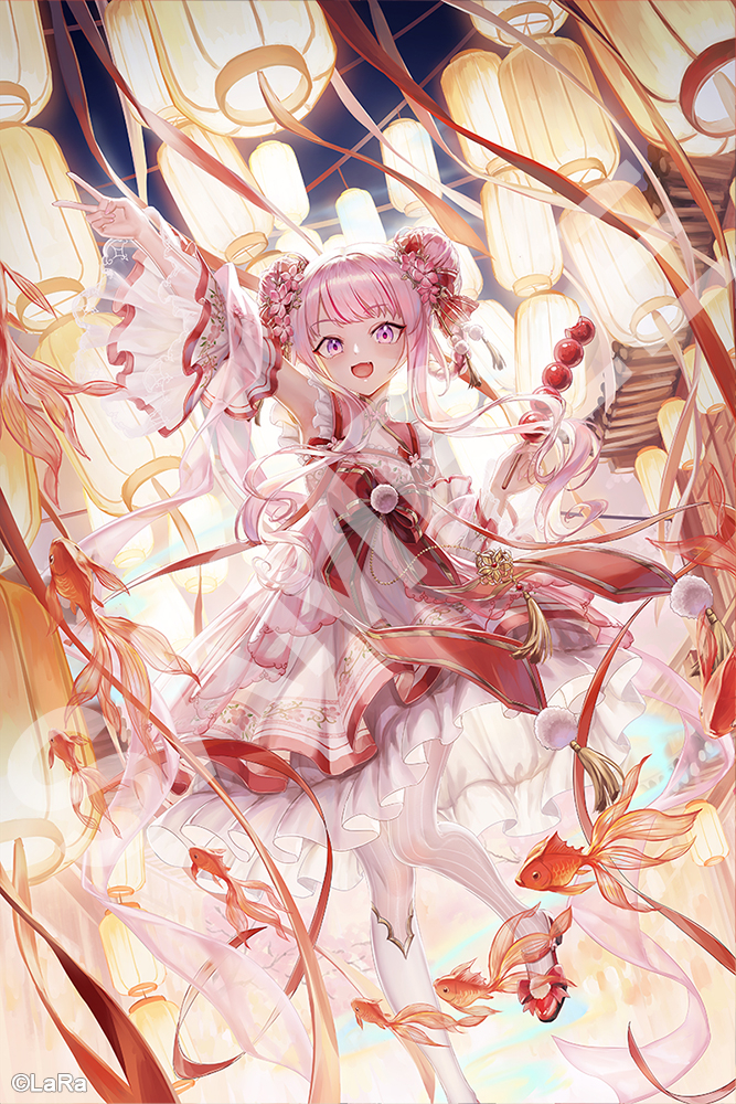 This is a pixiv picture whose title is 祭りの誘い.