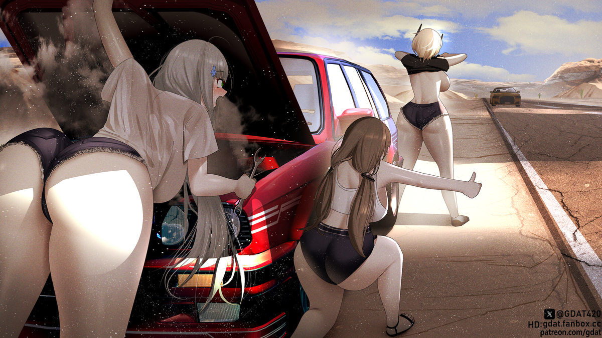 This is a pixiv picture whose title is Stranded.