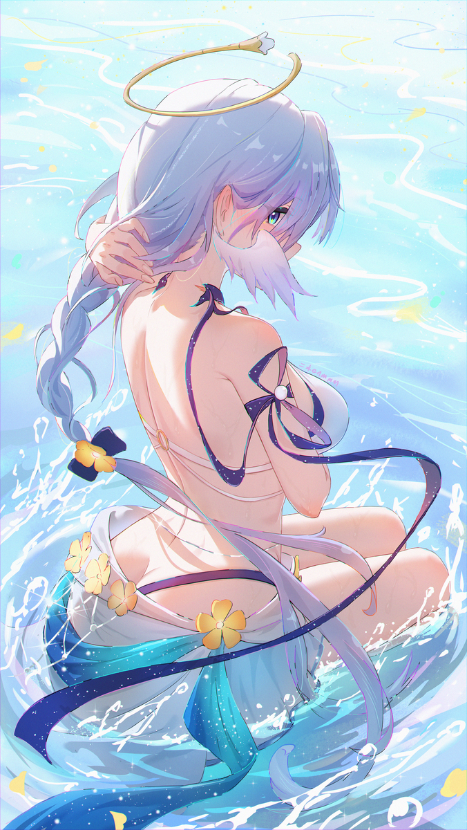This is a pixiv picture whose title is 知更鸟.