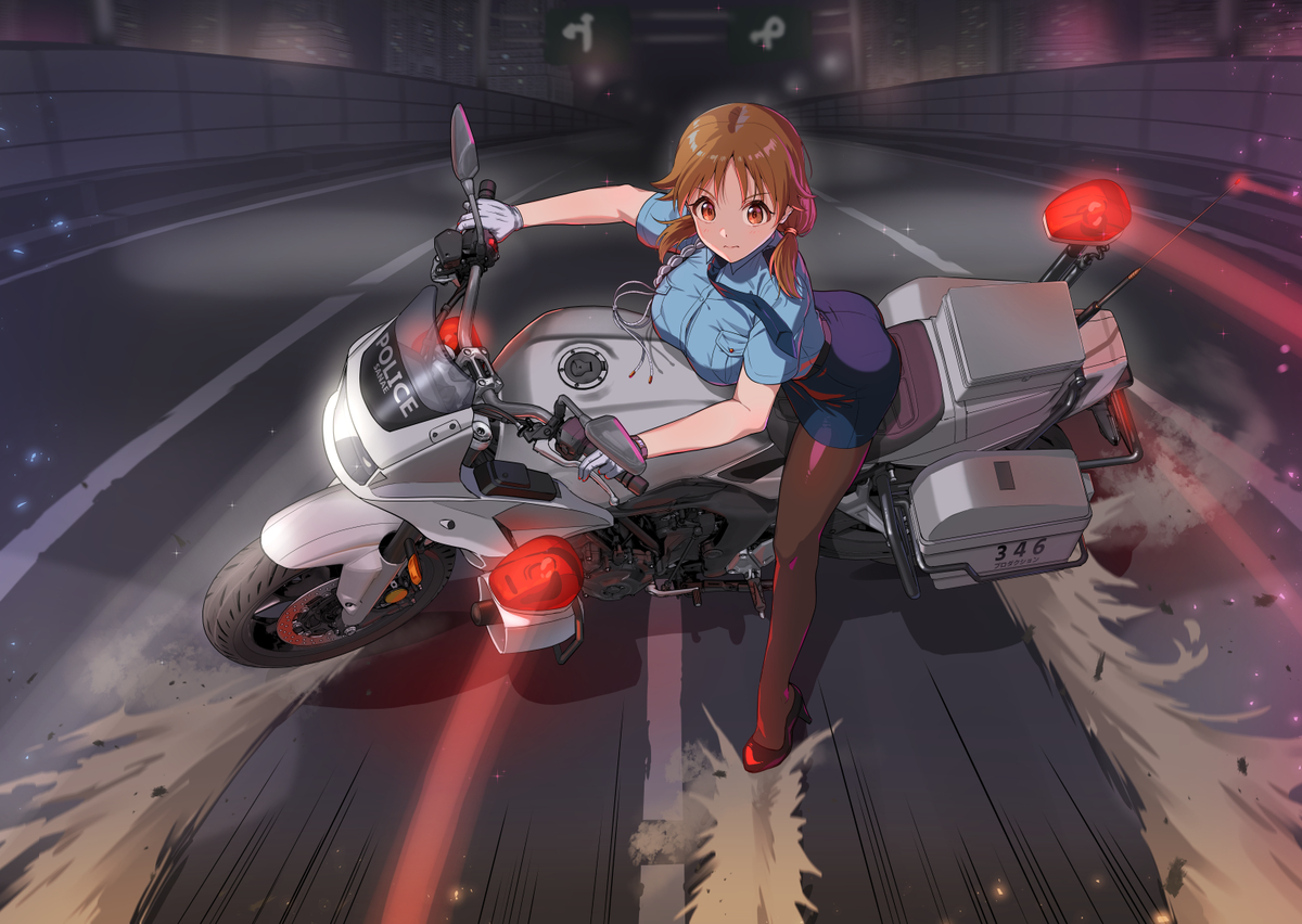 This is a pixiv picture whose title is 早苗さん・スライドブレーキ.