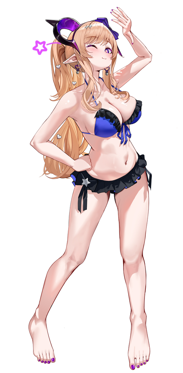 This is a pixiv picture whose title is ⭐.