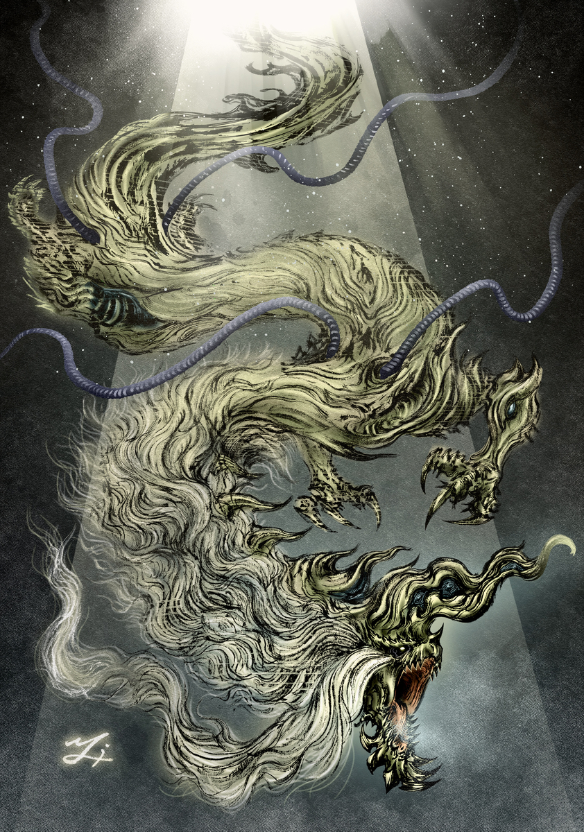 This is a pixiv picture whose title is 稲魂神木.