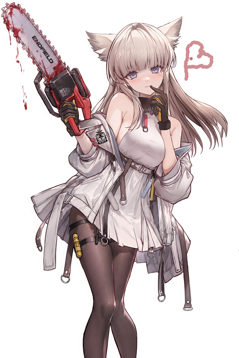 This is a pixiv picture whose title is ペリカ(エンドフィールド).