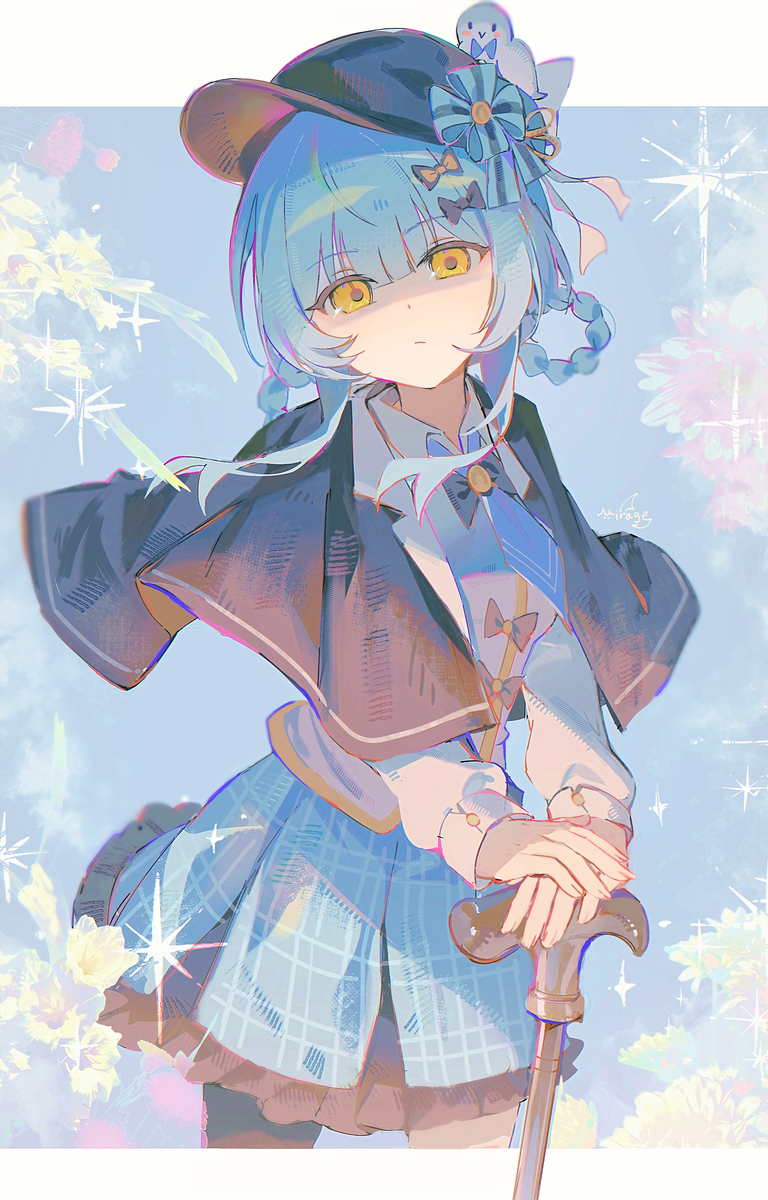 This is a pixiv picture whose title is 探偵さん.
