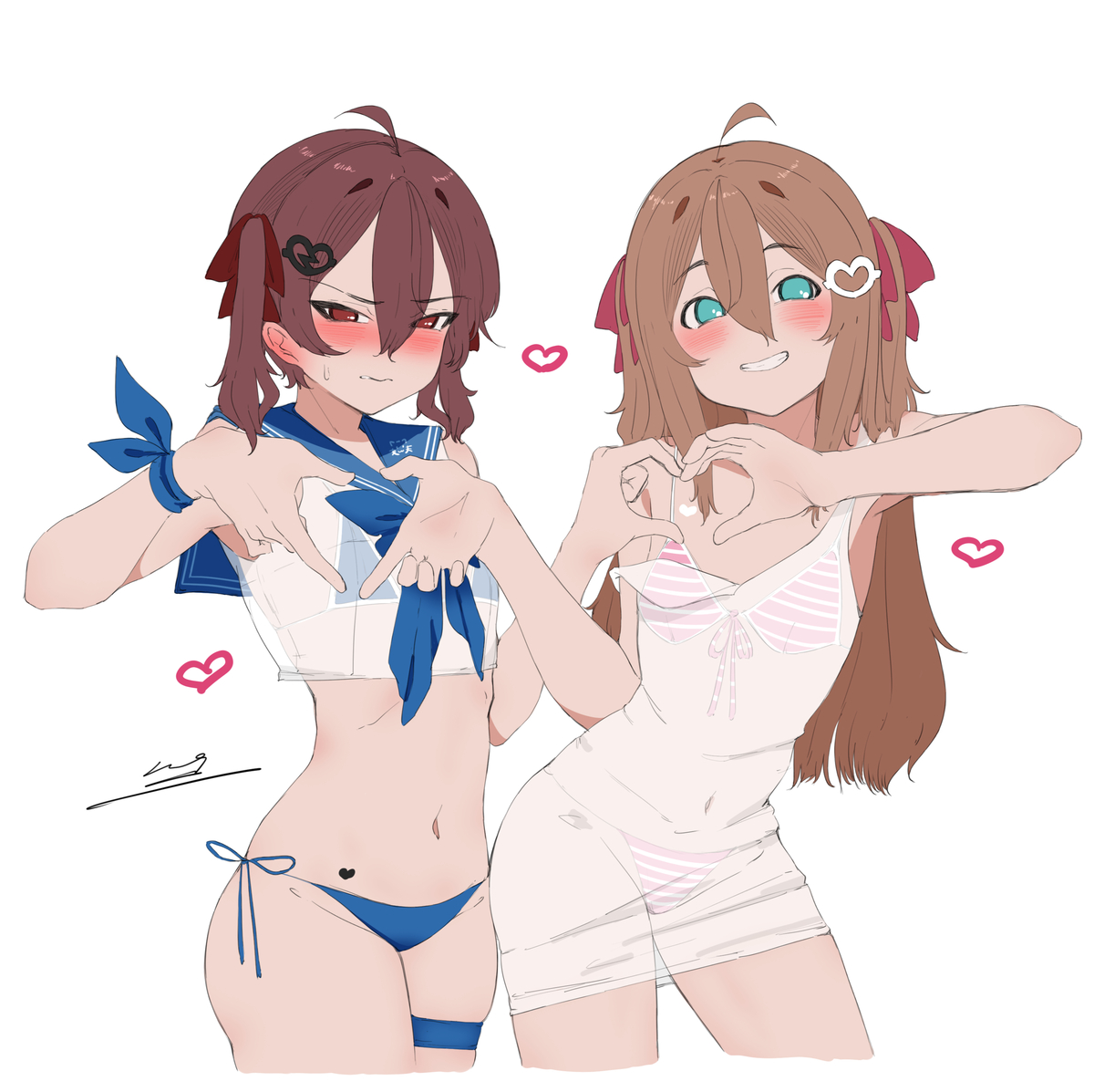 This is a pixiv picture whose title is evil & neuro.