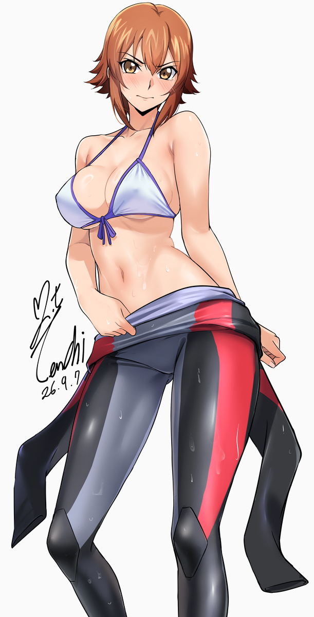This is a pixiv picture whose title is ぐらんぶる - 古手川千紗.