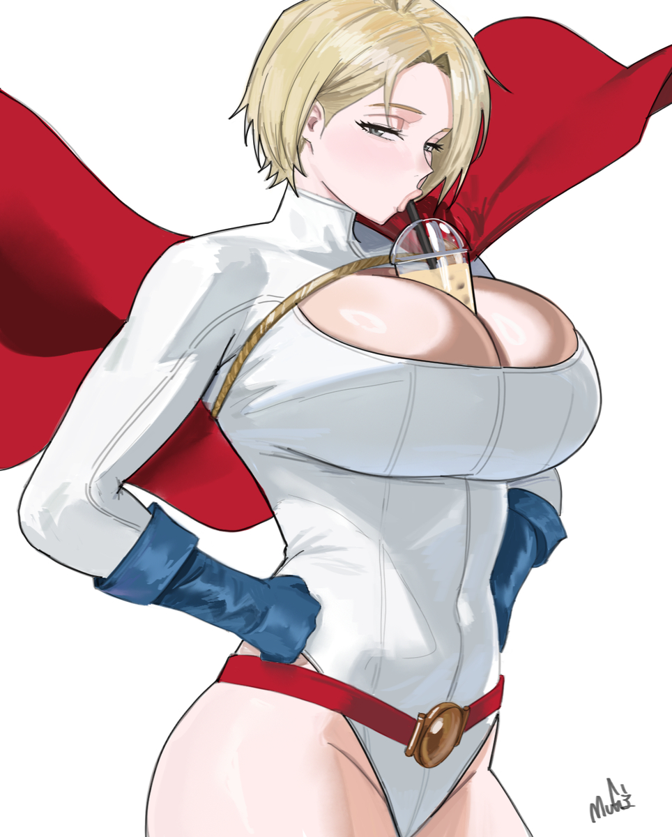 This is a pixiv picture whose title is パワーガール💥.