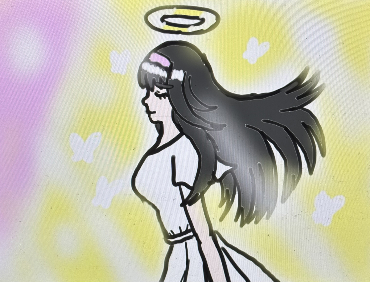 This is a pixiv picture whose title is 希望の天使・暁美ほむら✨🪽👼🪽✨.