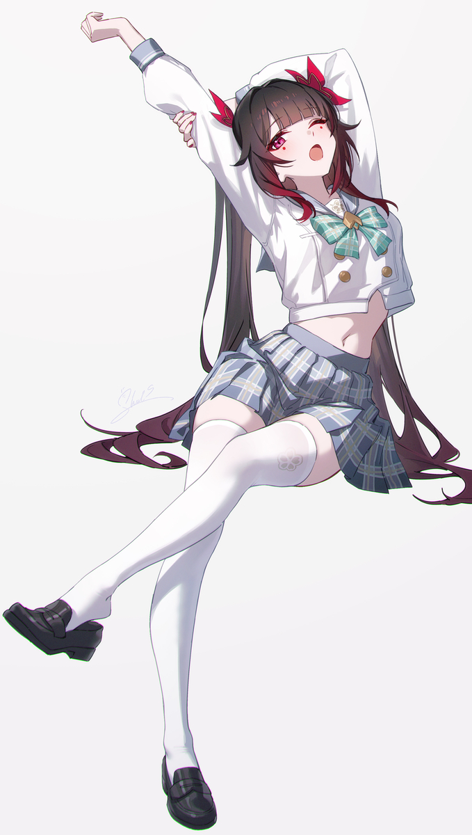 This is a pixiv picture whose title is 花火火.
