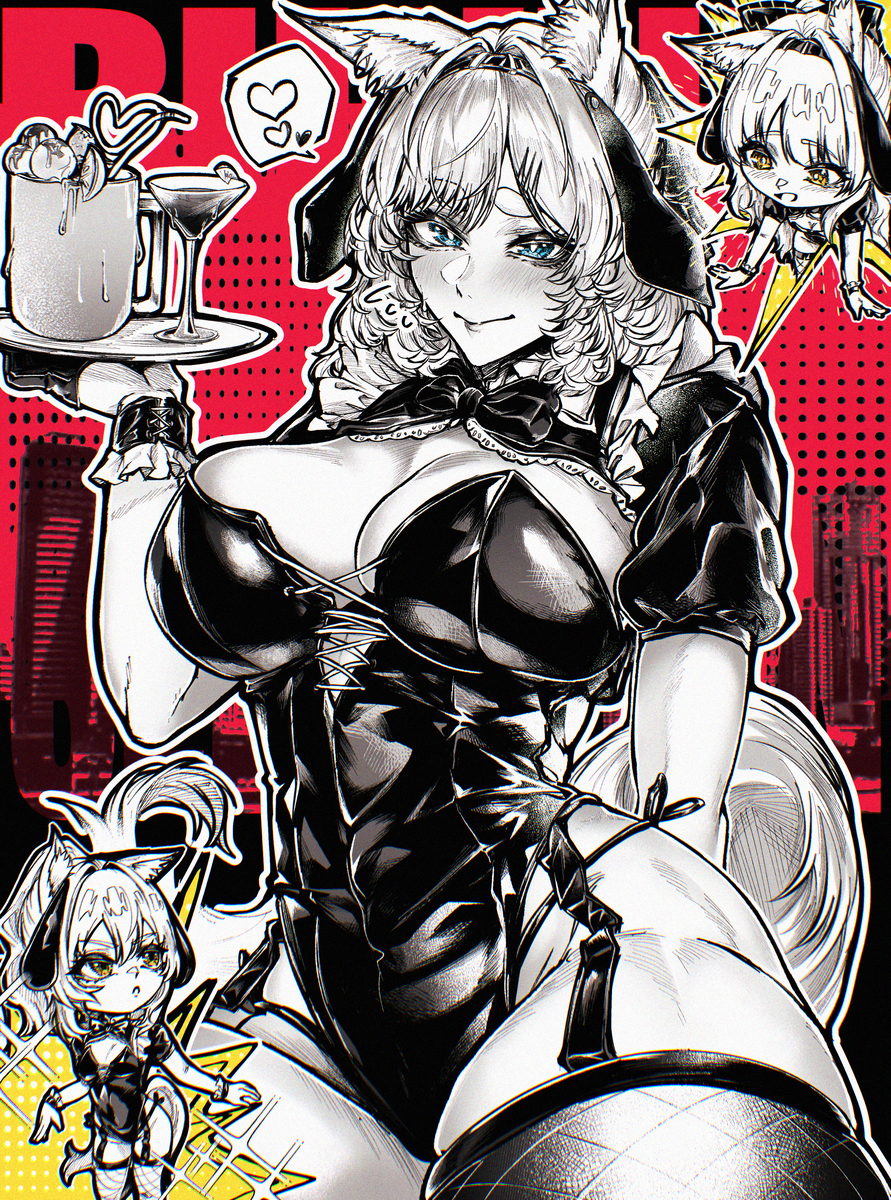 This is a pixiv picture whose title is パニーガールな二アール家‼️.
