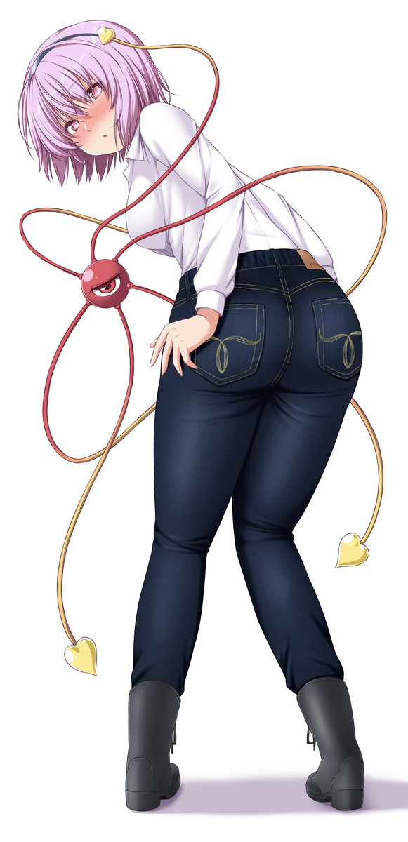 This is a pixiv picture whose title is 大人な古明地さとり.