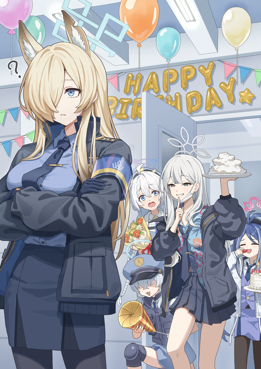 This is a pixiv picture whose title is 誰の誕生日かわかってないカンナ.