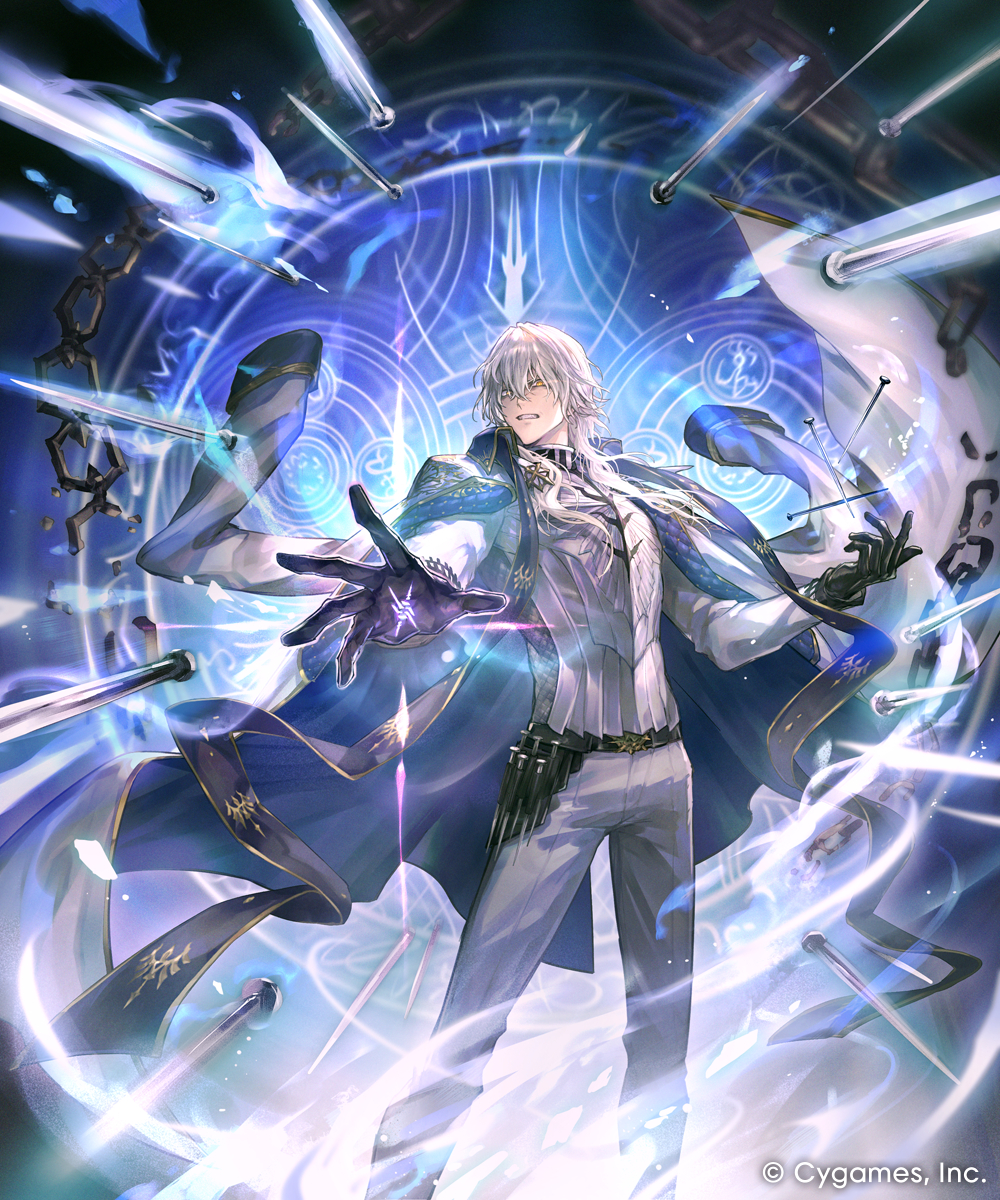This is a pixiv picture whose title is 【シャドウバース】神紋ユラティオ.