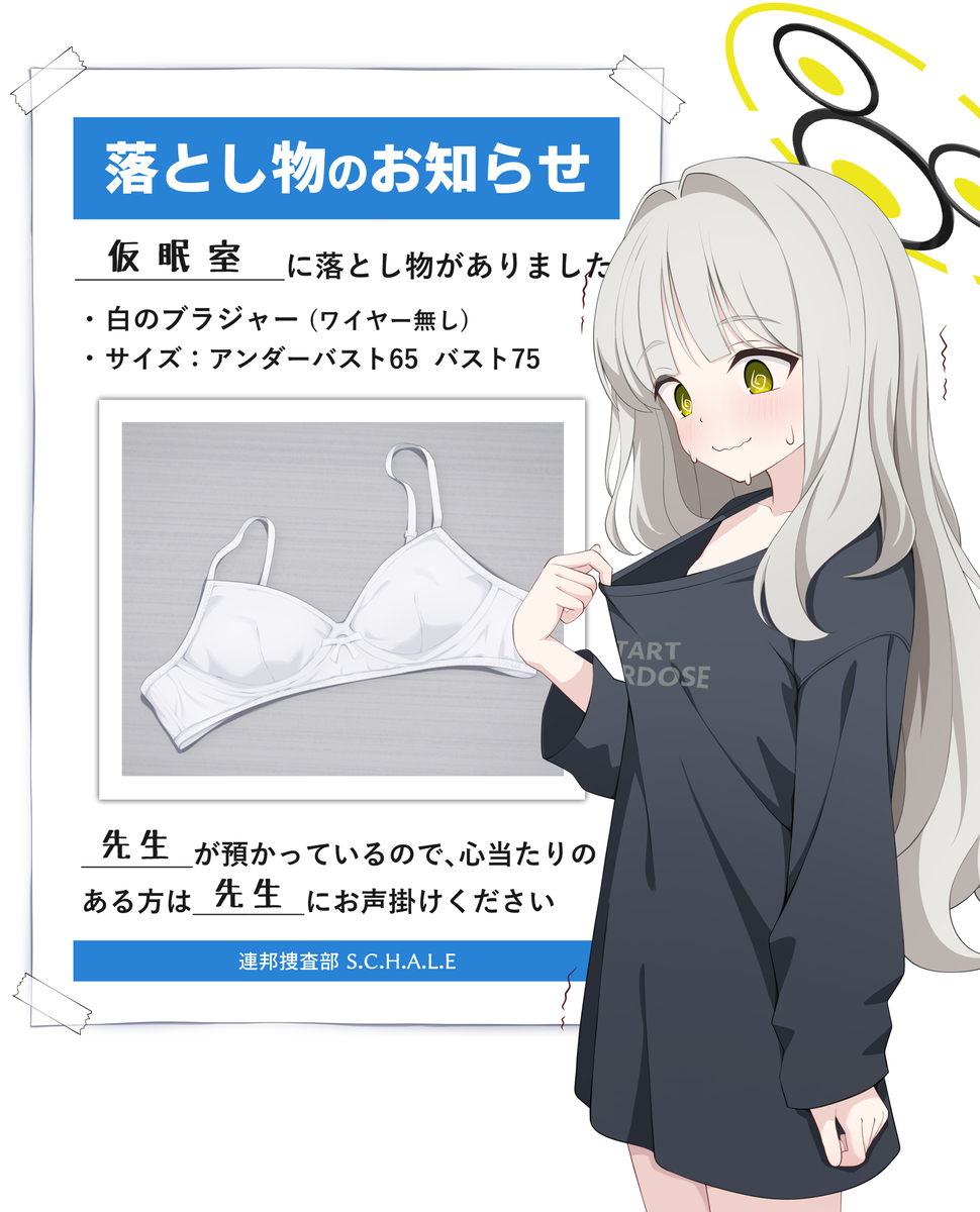 This is a pixiv picture whose title is ハレの落とし物.