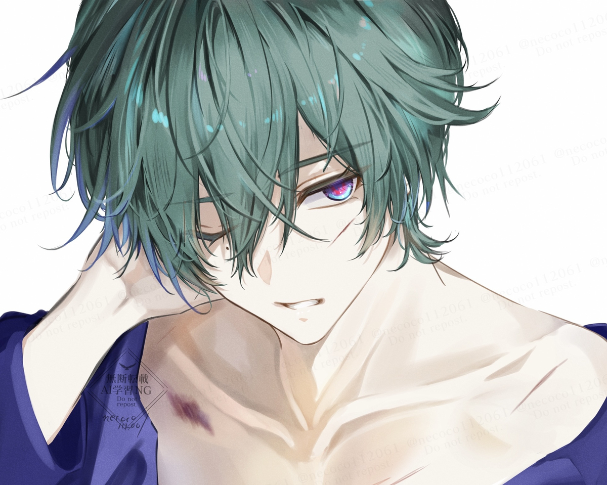 This is a pixiv picture whose title is 無題.