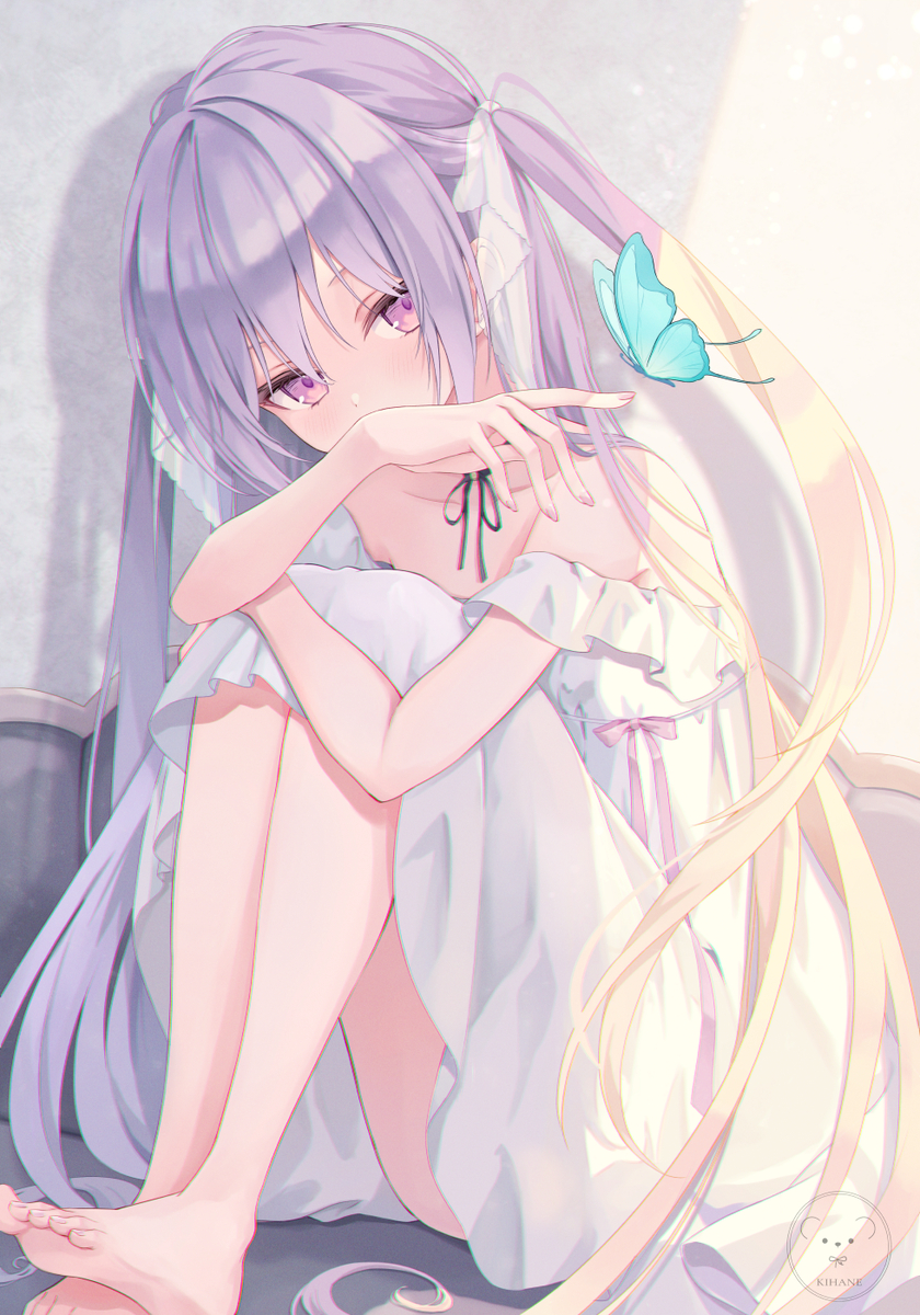 This is a pixiv picture whose title is Where the Light Finds a Butterfl.