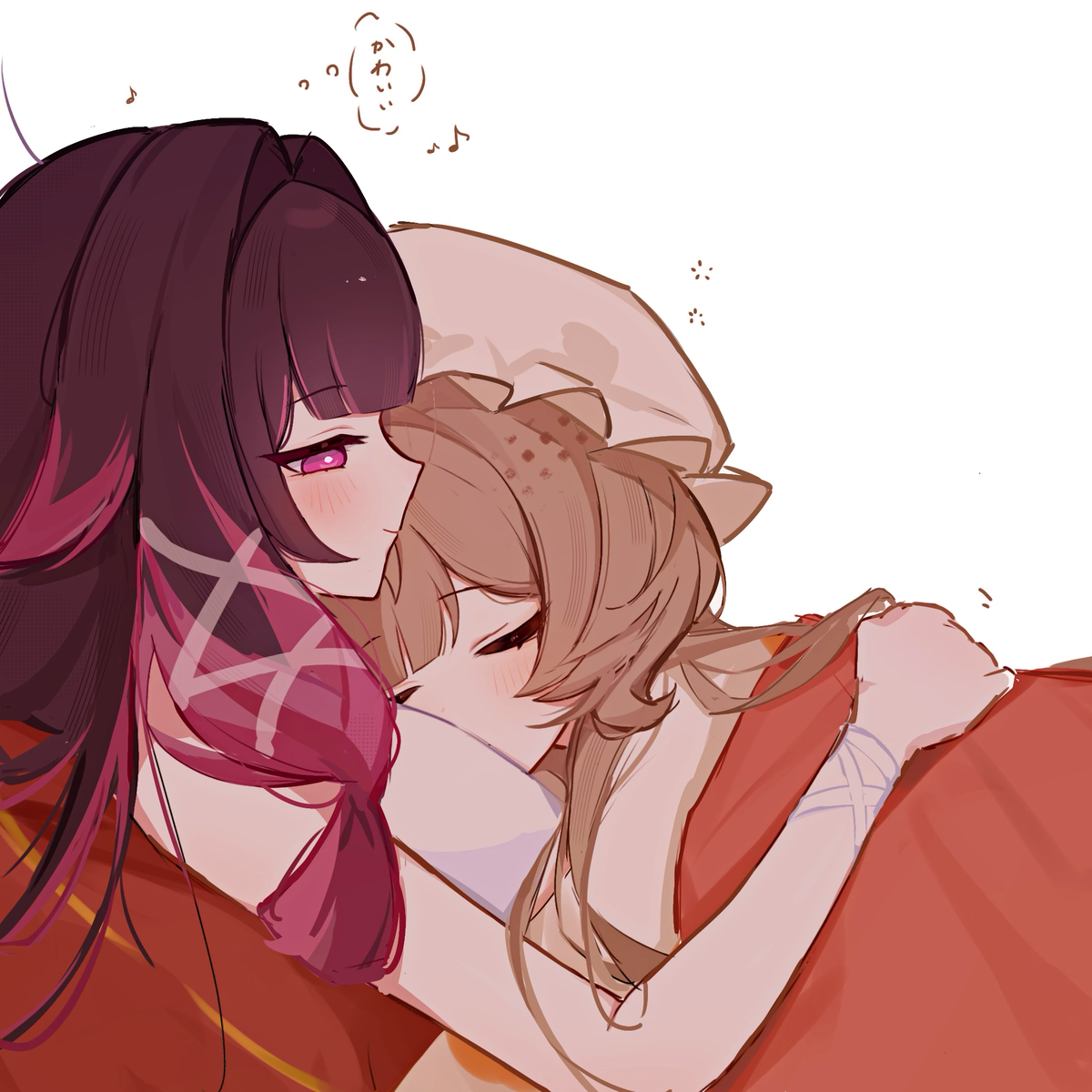 This is a pixiv picture whose title is サンドローネが眠れないとき.