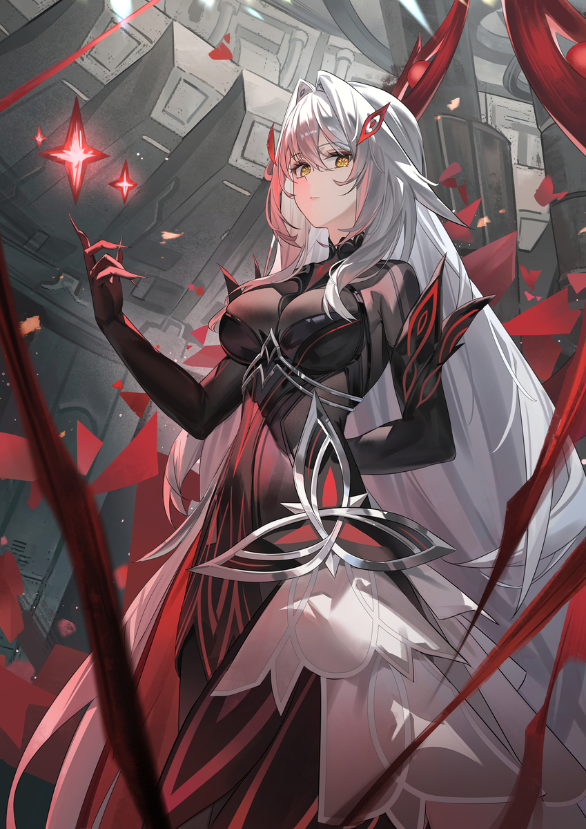 This is a pixiv picture whose title is 死之执政若娜瓦.