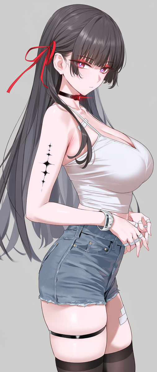 This is a pixiv picture whose title is 千咲私服.