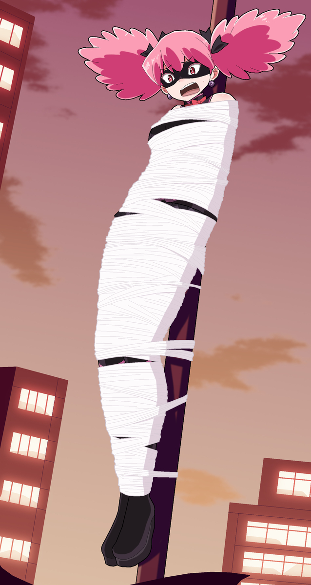 This is a pixiv picture whose title is Vigilante in Peril.