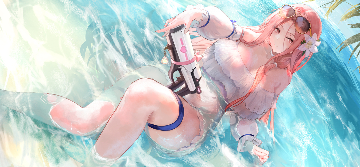 This is a pixiv picture whose title is レキシントンⅡ(アズールレーン).