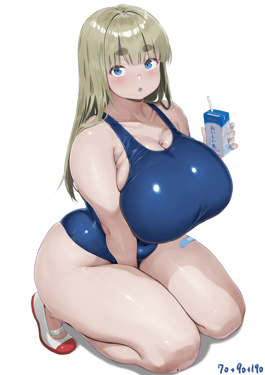 This is a pixiv picture whose title is Milk.