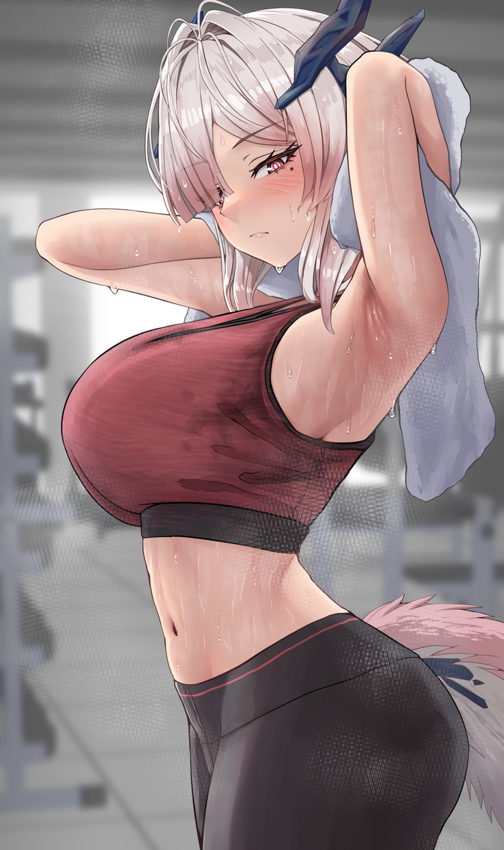 This is a pixiv picture whose title is 💦💦💦.