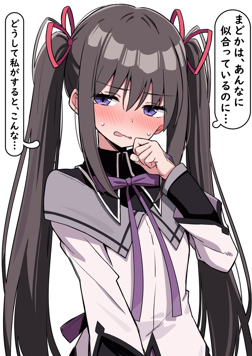 This is a pixiv picture whose title is 髪型.