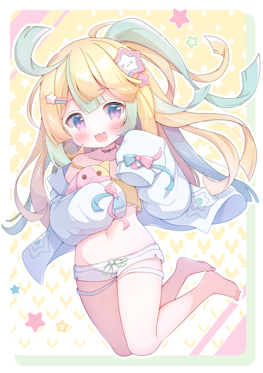This is a pixiv picture whose title is ⭐️.