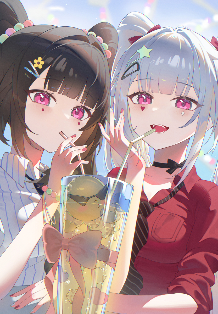 This is a pixiv picture whose title is Sparkle&Sparxie.