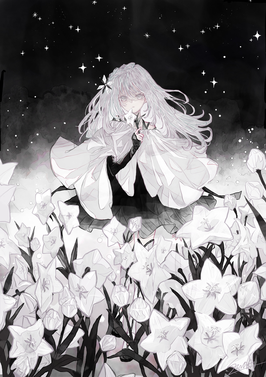 This is a pixiv picture whose title is 無題.