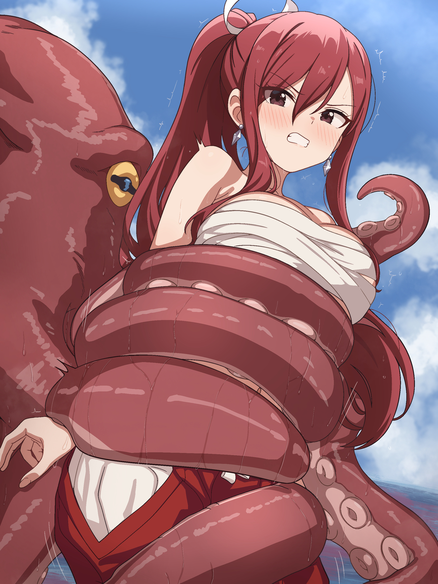 This is a pixiv picture whose title is エルザ・スカーレット.