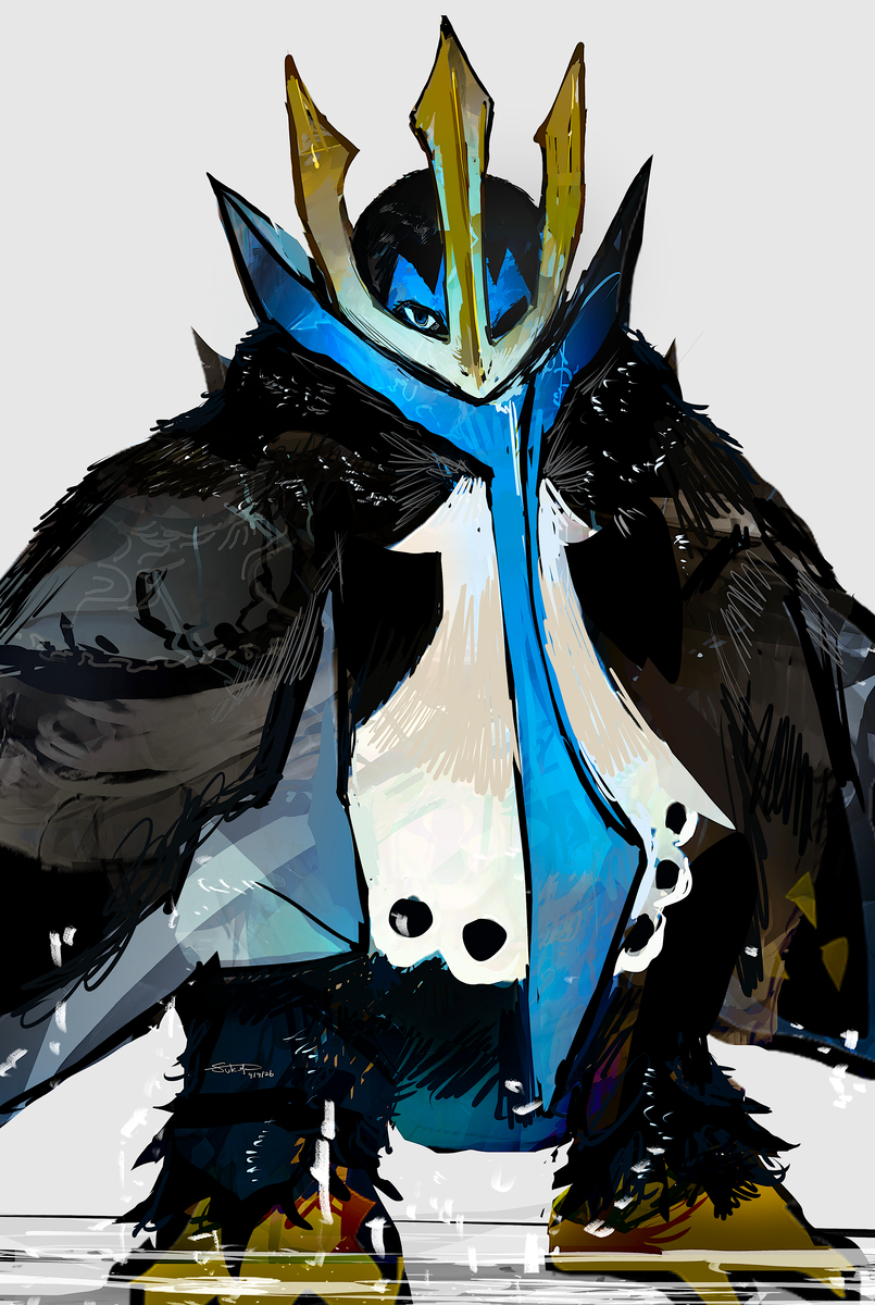 This is a pixiv picture whose title is エンペルト.
