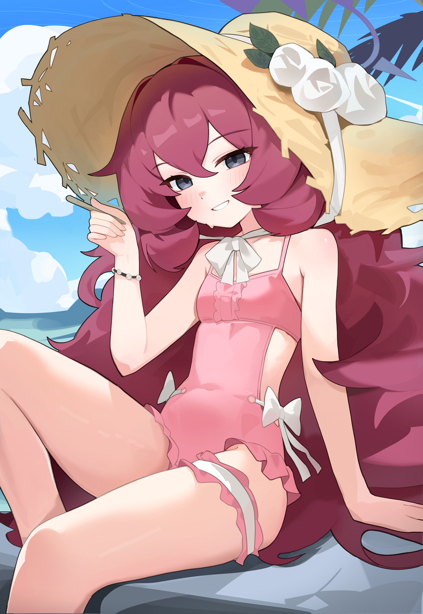 This is a pixiv picture whose title is 이로하.
