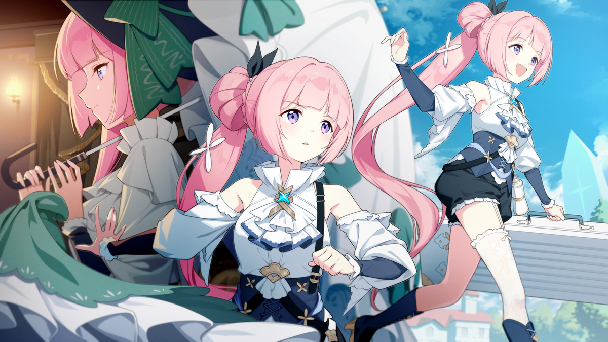This is a pixiv picture whose title is ご依頼 ステラソラお祝いイラスト.
