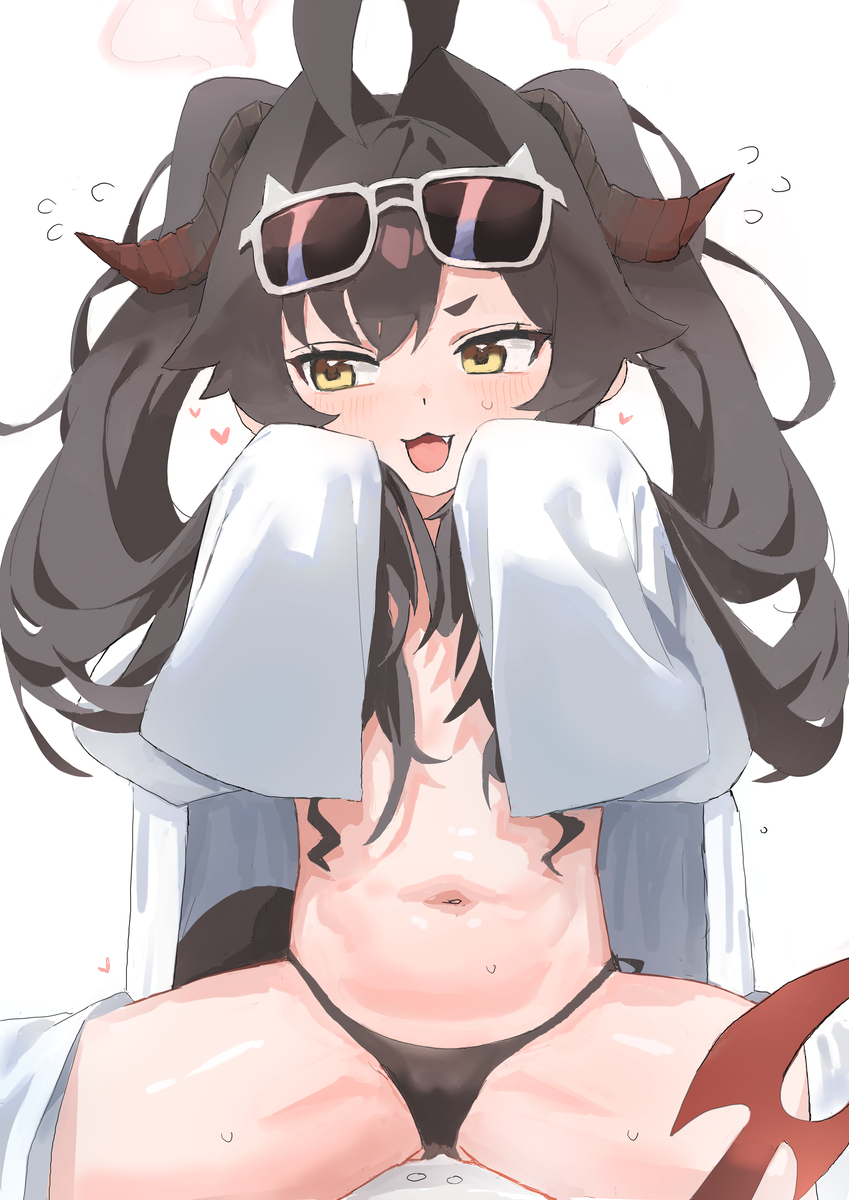 This is a pixiv picture whose title is 俺の彼女、カスミ.