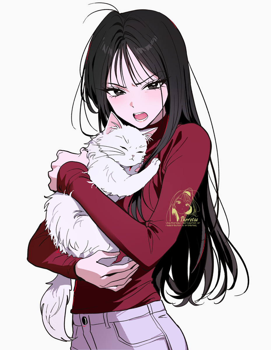 This is a pixiv picture whose title is まつざか梅.