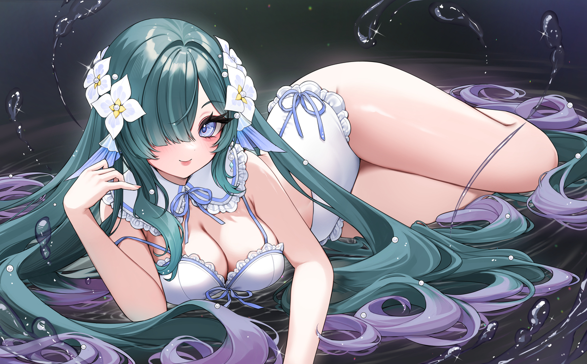 This is a pixiv picture whose title is Водяница.