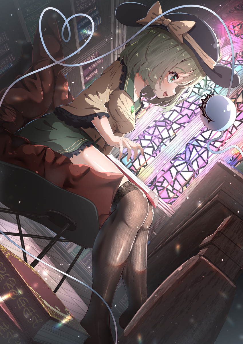 This is a pixiv picture whose title is こいしちゃん.