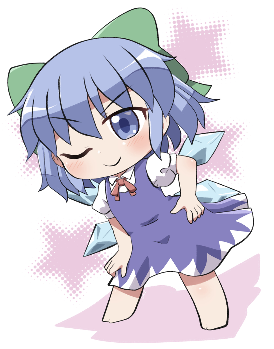 This is a pixiv picture whose title is チルノの日.
