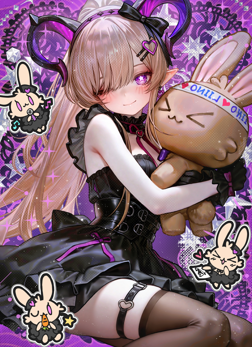 This is a pixiv picture whose title is Liino💜｜Endfield.