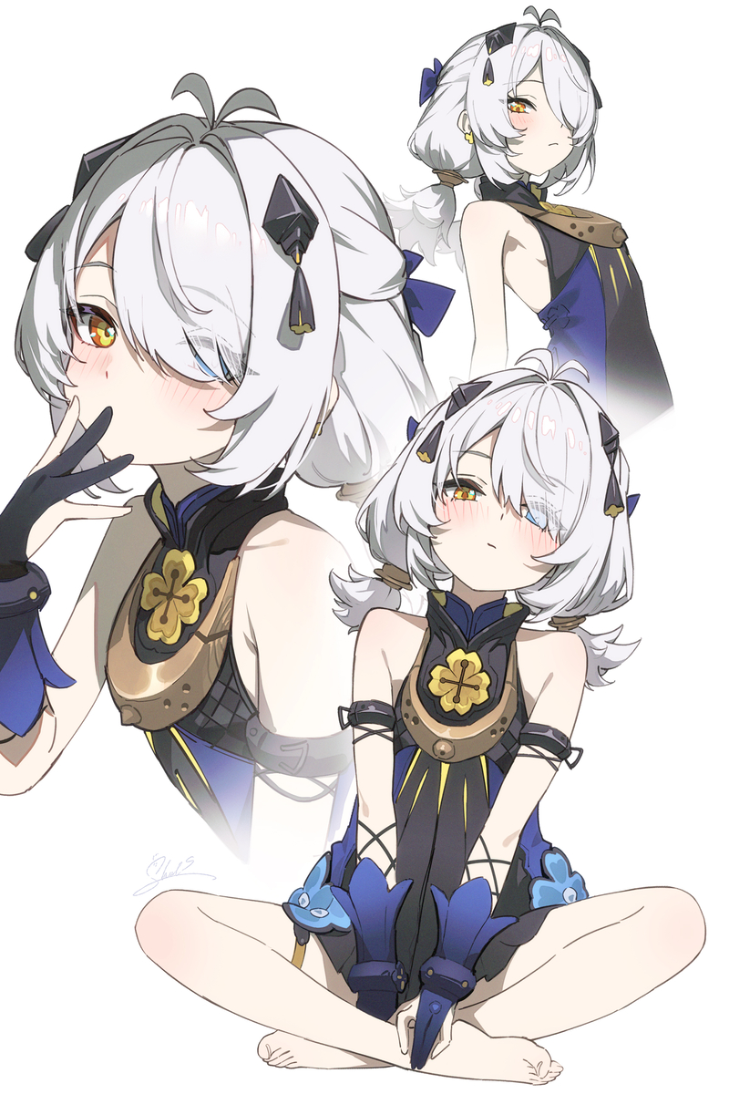 This is a pixiv picture whose title is 小挽昼.