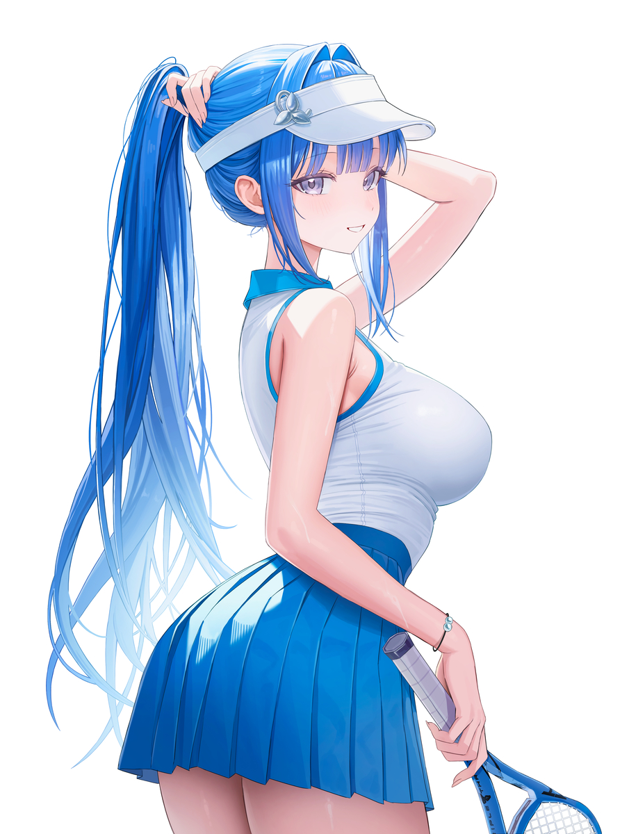 This is a pixiv picture whose title is Tennis Arcana.