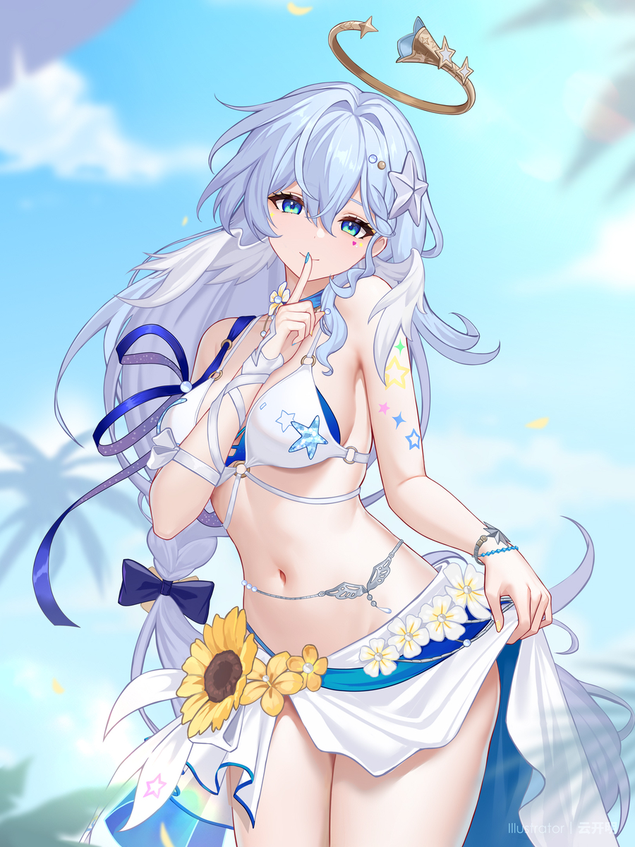 This is a pixiv picture whose title is 知更鸟想要保守秘密.